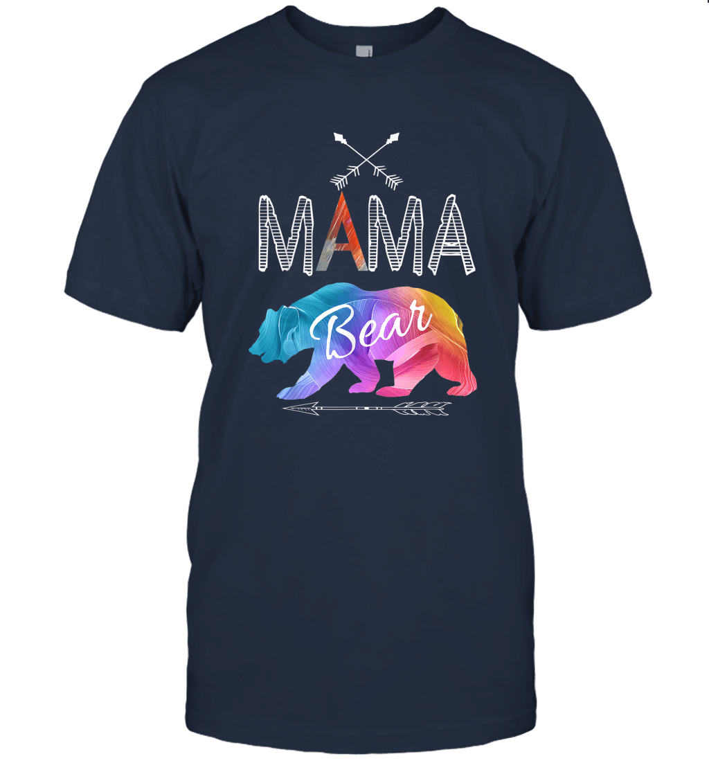 Mama Bear T Shirt Gift Idea for Mother's Day Unisex T-Shirt
