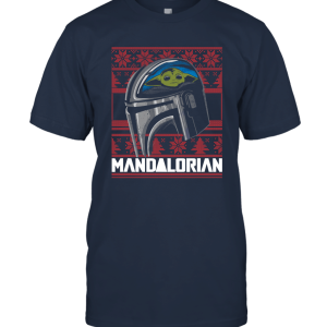Mandalorian Baby Yoda Ugly Christmas Merry Xmas Unisex T-Shirt