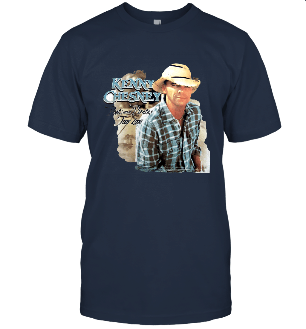 Kenny Chesney Poets and Pirates Tour 2008 Unisex T-Shirt