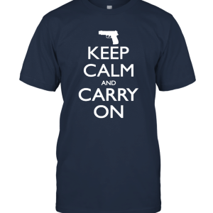 Keep Calm and Carry On Unisex T-Shirt