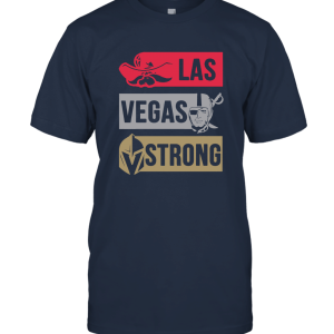 Las Vegas Strong Golden Knights Raiders UNLV Rebels Unisex T-Shirt