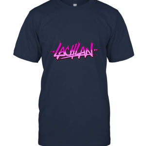 Lachlan Pink Logo Unisex T-Shirt