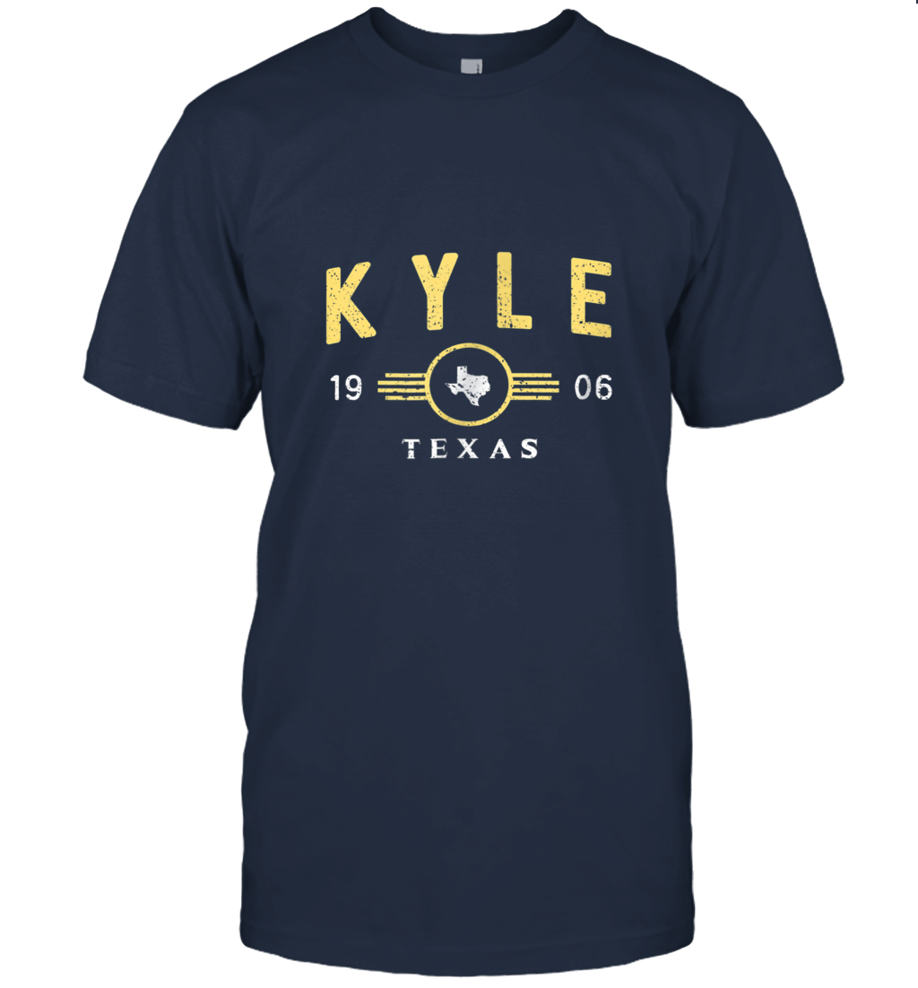 Kyle Texas Vintage Home City Unisex T-Shirt