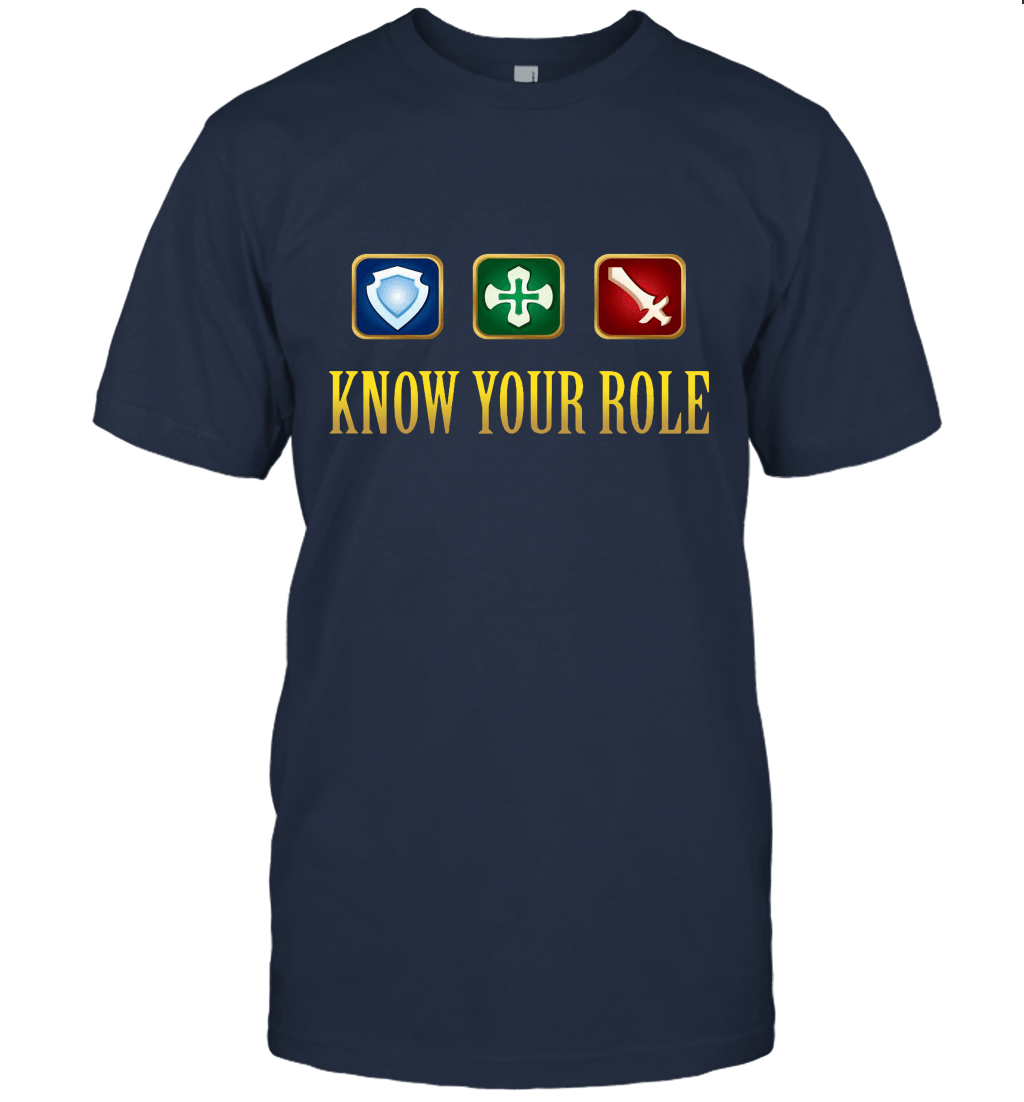 Know Your Role Final Fantasy XIV Tshirt Unisex T-Shirt
