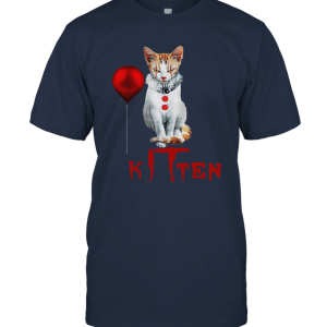 Kitten Pennywise Horror Cat t Shirt Unisex T-Shirt