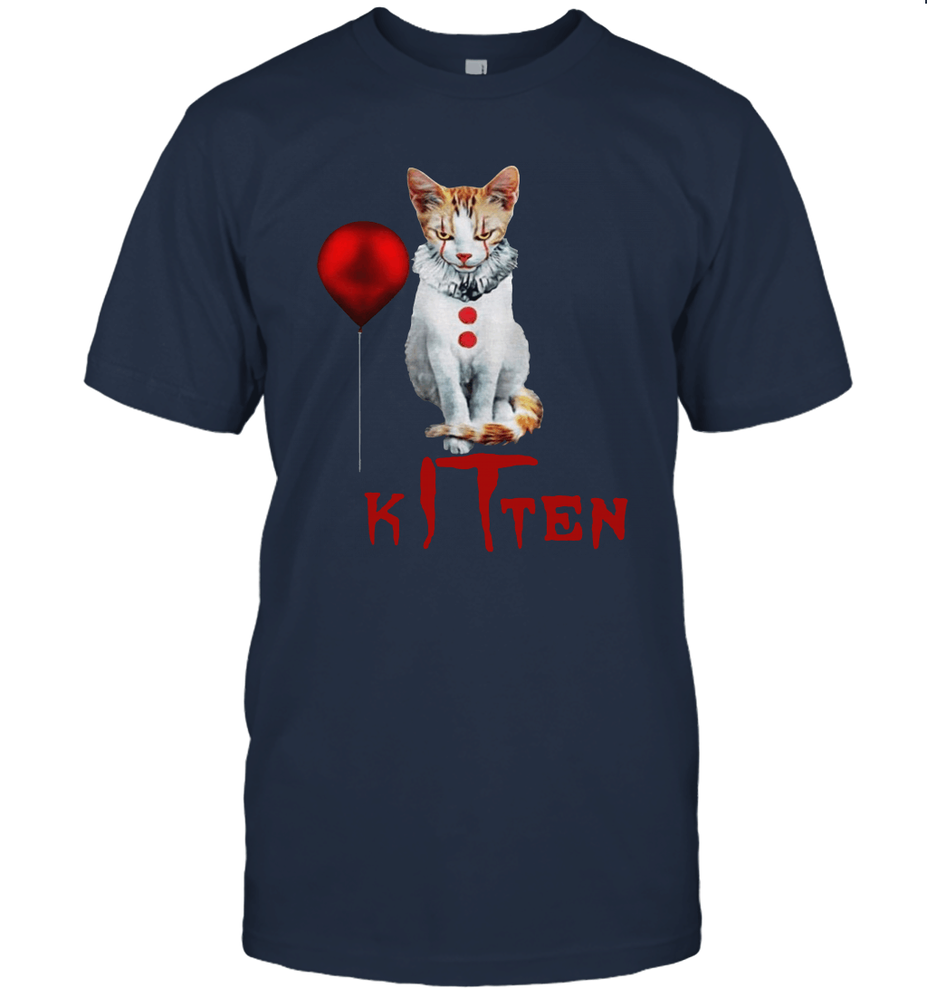 Kitten Pennywise Horror Cat t Shirt Unisex T-Shirt