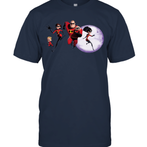 Kisspng dash violet parr edna e mode elastigirl pixar the incredibles png file 5a73c2ec58e9a5.8790834615175359803642 Unisex T-Shirt