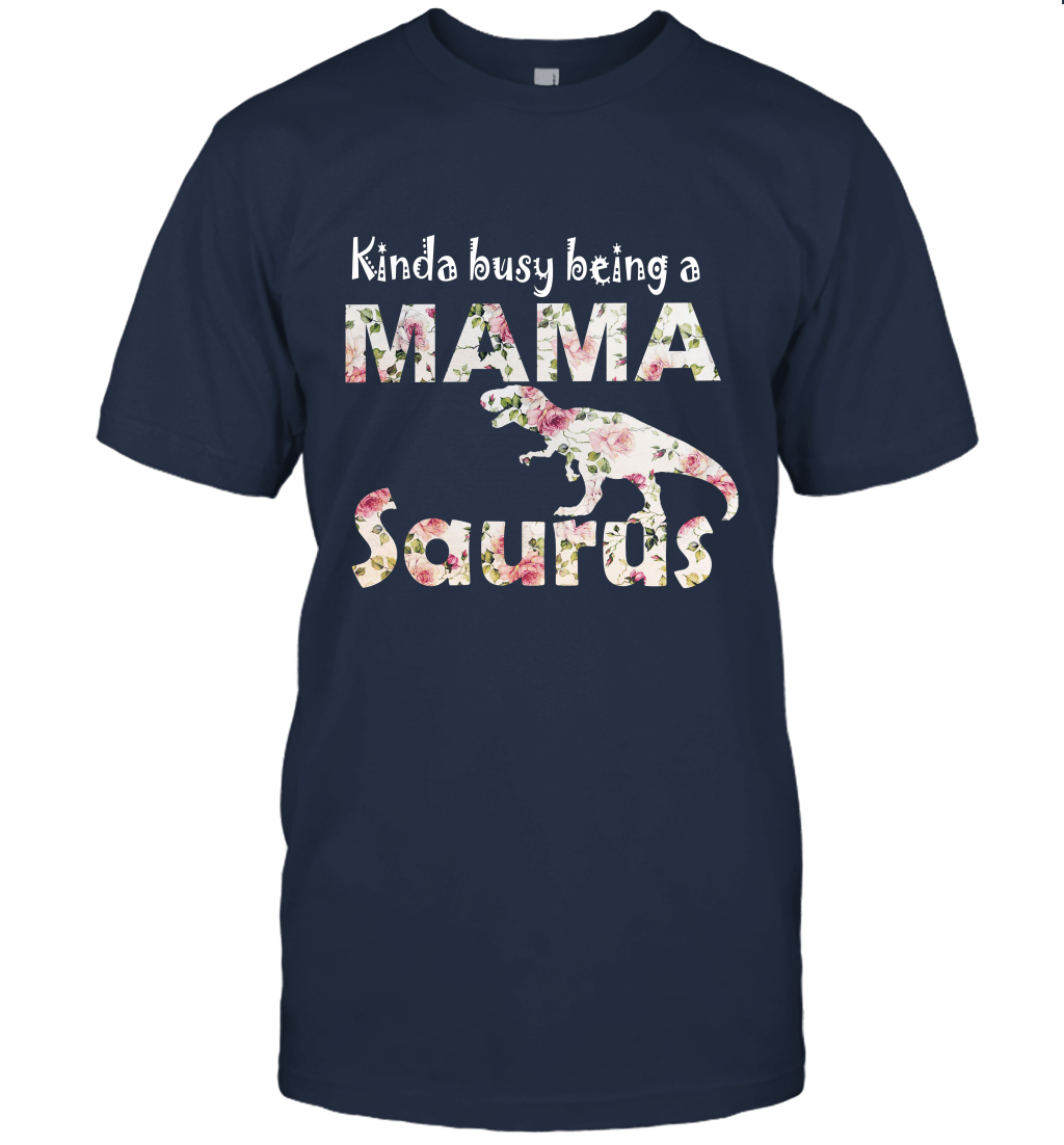Kinda busy being a mamasaurus vintage Unisex T-Shirt