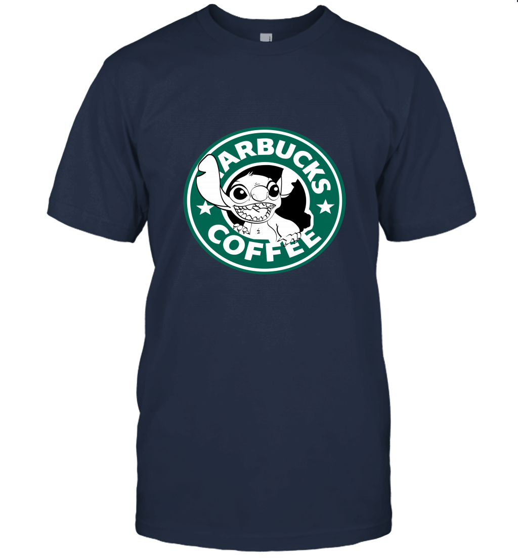 Lilo and Stitch Starbucks Coffee Logo Unisex T-Shirt