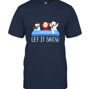 Let it Snow Cocaine Funny Gift Idea Santa Ugly Xmas T shirt Unisex T-Shirt