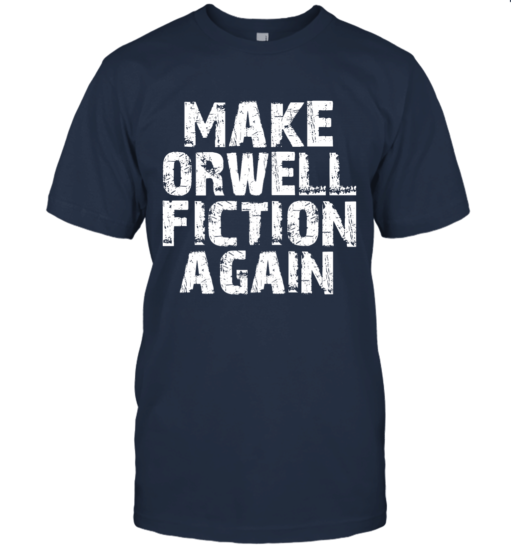 Make Orwell Fiction Again 1984 Vintage Unisex T-Shirt