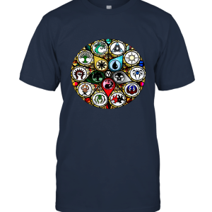 Magic The Gathering Stained Glass Unisex T-Shirt