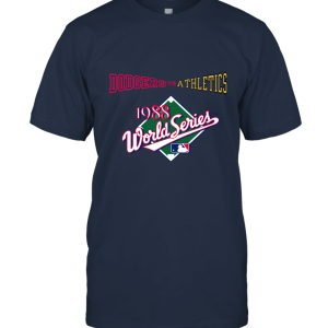 Los Angeles Dodgers vs Oakland Athletics 1988 World Series champions  baseball T Shirt Unisex T-Shirt