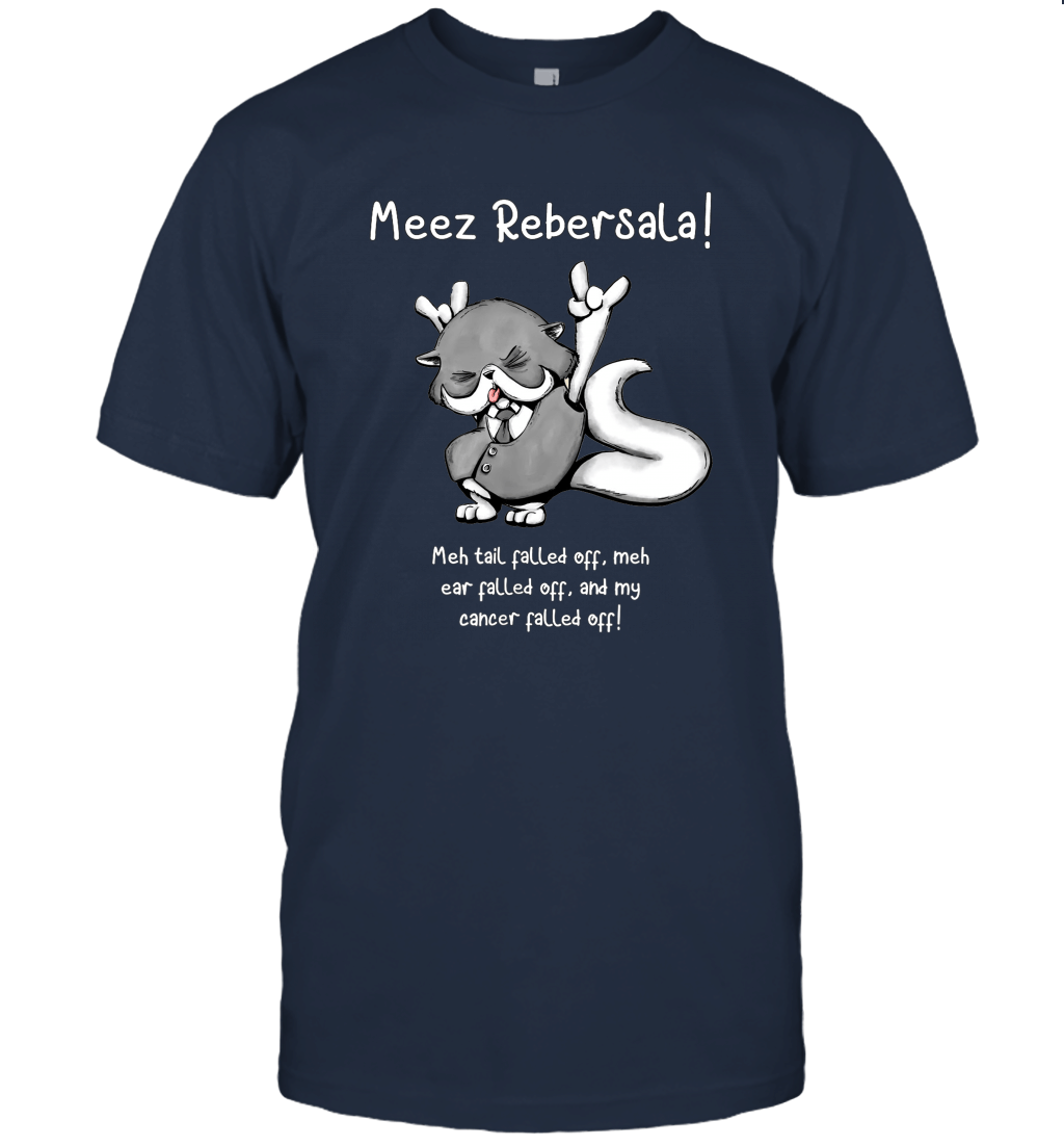 Meez Rebersala! Adorable Cancer fighting Kitty Unisex T-Shirt