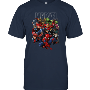 Marvel Avengers Guardians of The Galaxy Team Up All Time Unisex T-Shirt