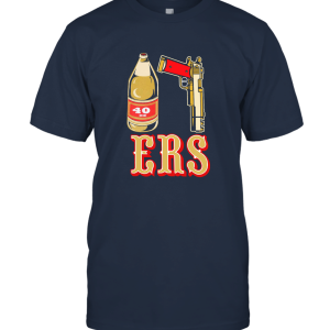 Mens Black 49ers Unisex T-Shirt