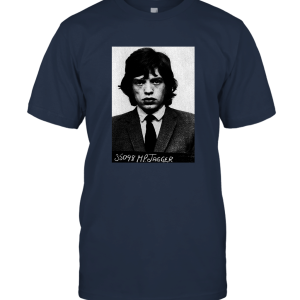 Mick Jagger Mugshot Unisex T-Shirt