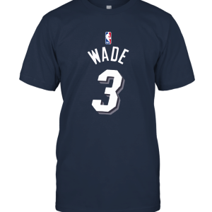 Miami Heat Dwyane Wade Dri FIT Earned Edition T Shirt Back Unisex T-Shirt