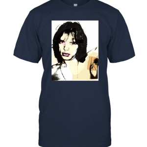 Mick Jagger by Andy Warhol Unisex T-Shirt