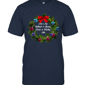 Merry Christmas This Is My Hallmark Christmas Watching Shirt Unisex T-Shirt