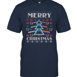 Merry Christmas Dark Side of The Moon Pink Floyd Unisex T-Shirt