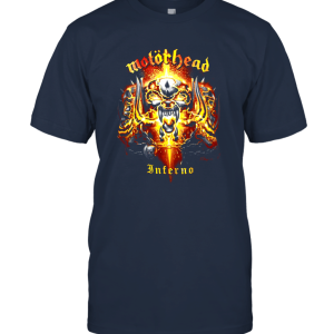 Motorhead T Shirt Inferno War Pig Red Band Logo Unisex T-Shirt