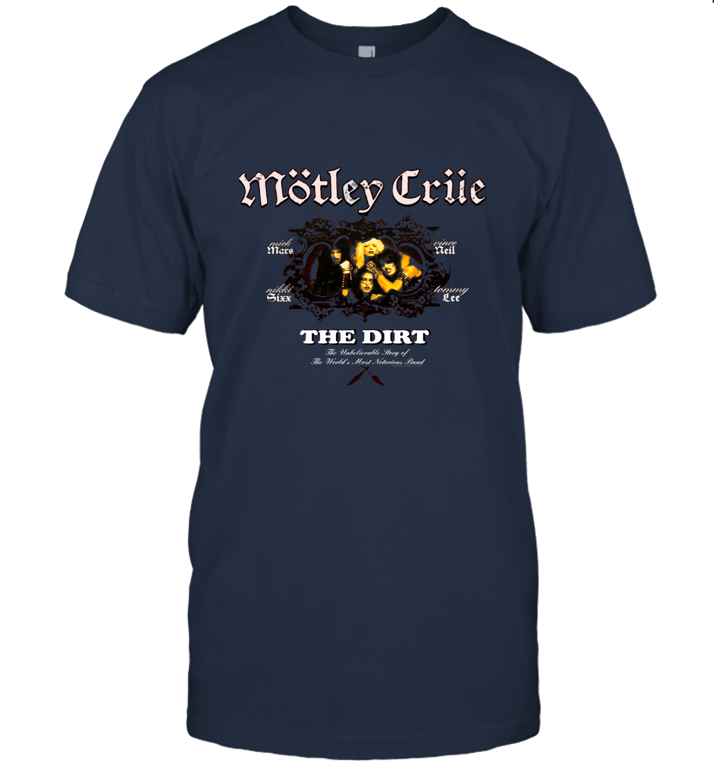 Motley Crue 'The Dirt' (Red) T Shirt Unisex T-Shirt
