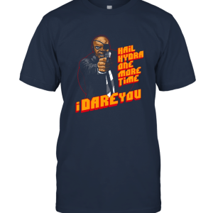 Nick Fury x Pulp Fiction I Double Dare You Unisex T-Shirt