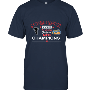 Atlanta Falcons NFC Champions Super Bowl XXXIII Unisex T-Shirt