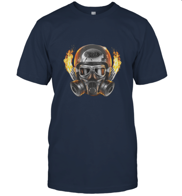 NHRA National Hot Rod Association Official Drag Racing Men's Helmet T Shirt Unisex T-Shirt
