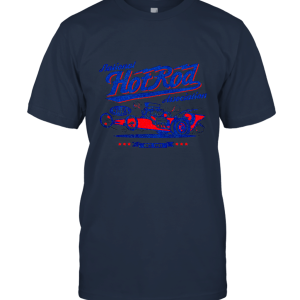 NHRA National Hot Rod Association Red White Unisex T-Shirt