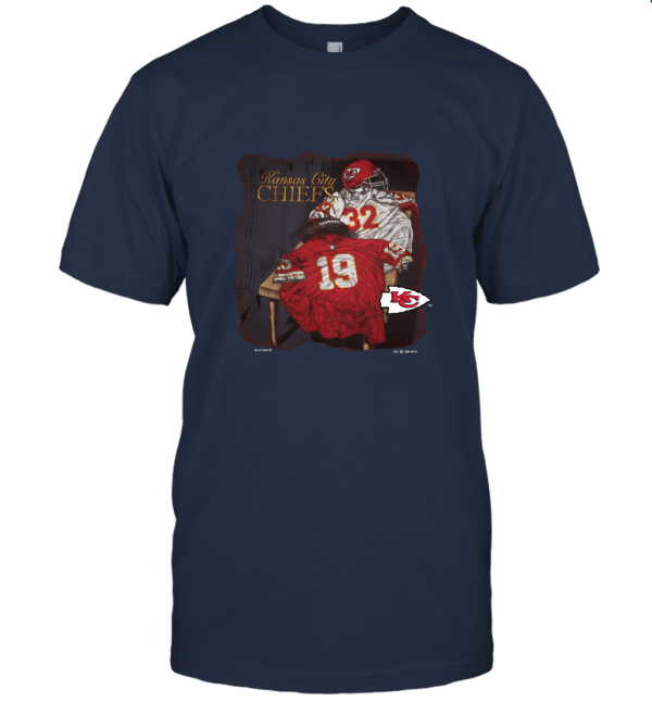 90's Kansas City Chiefs Joe Montana Nutmeg Mills 1994 Unisex T-Shirt