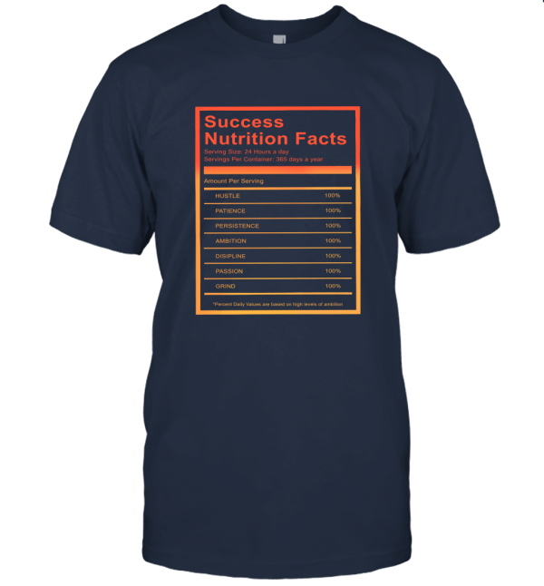 New SUCCESS FACTS Unisex T-Shirt