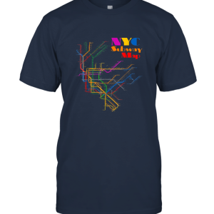 New York City Subway Map Unisex T-Shirt