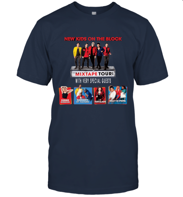 New Kids On The Block Mix Tape Tour Unisex T-Shirt