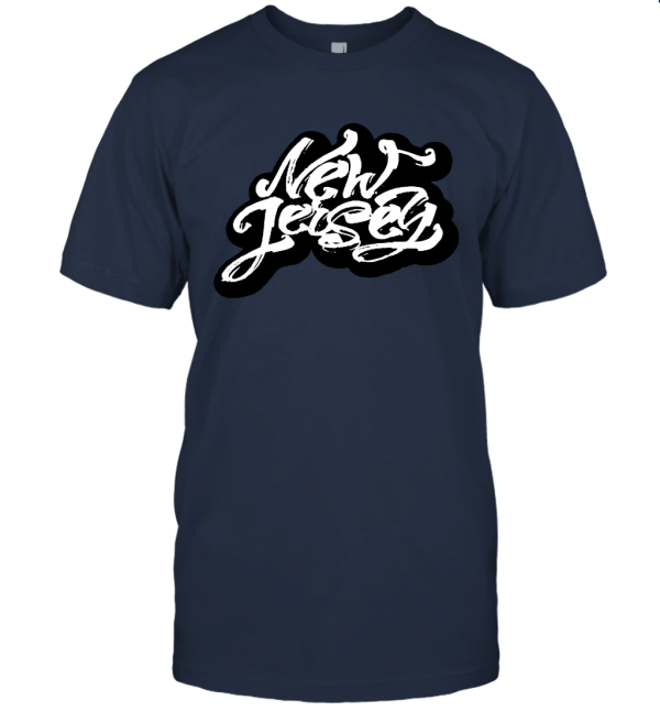 New Jersey Cool Grunge Quote Tee Men's Image by Shutterstock Unisex T-Shirt
