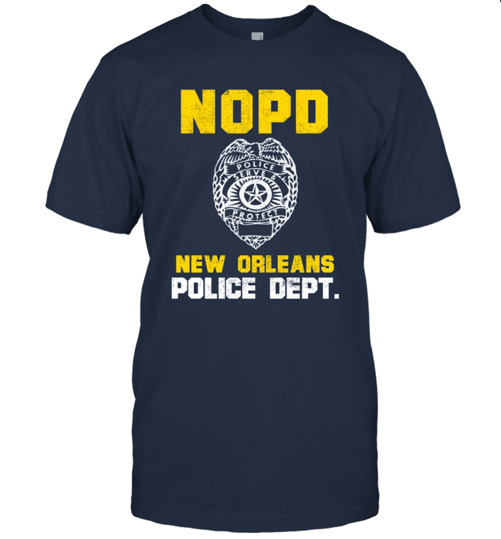 New Orleans Police Department Nopd Officer Inspired Custom City Unisex T Shirt Unisex T-Shirt