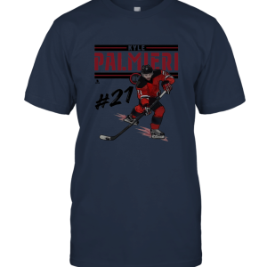 New Jersey Hockey Men's Apparel  Kyle Palmieri Play Unisex T-Shirt