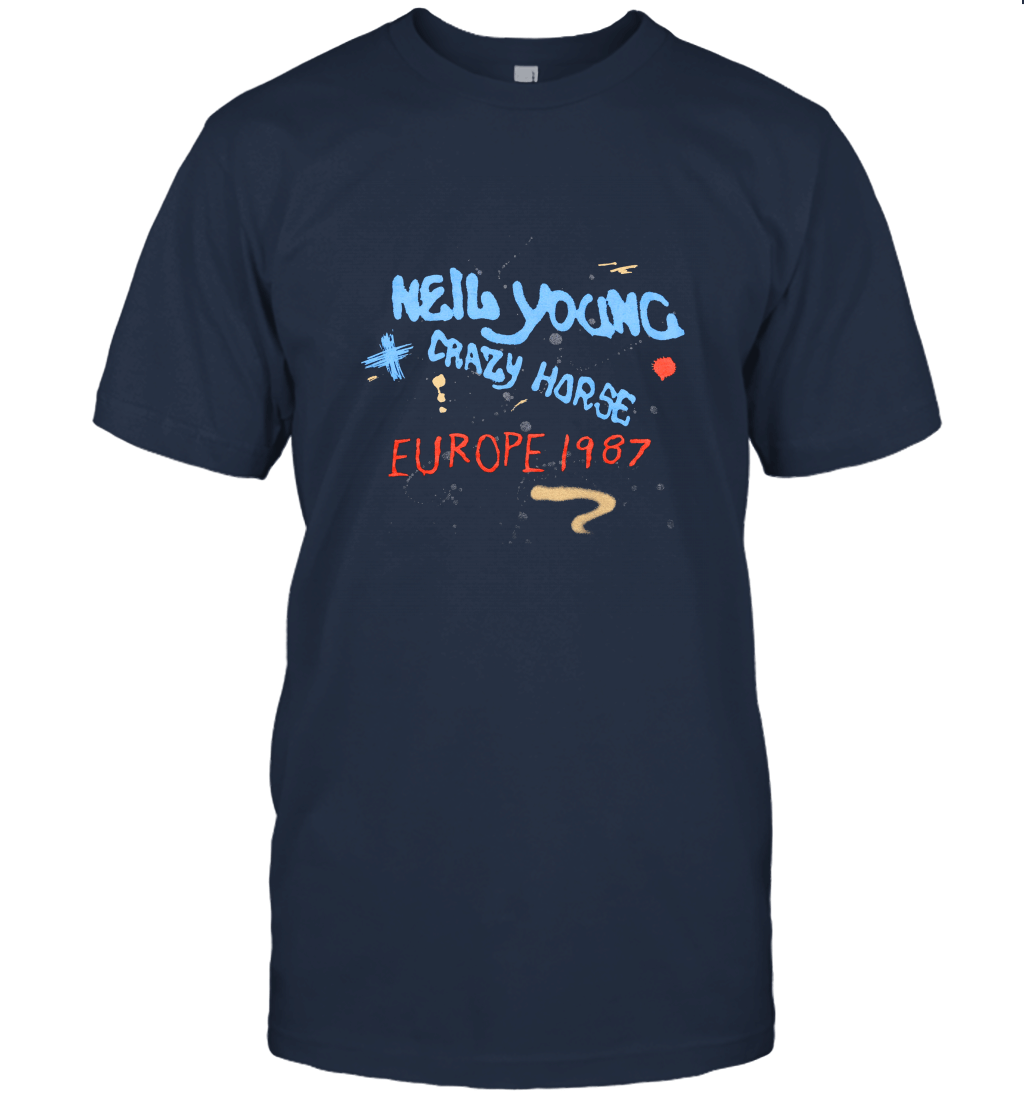 Neil Young m?t sau Unisex T-Shirt