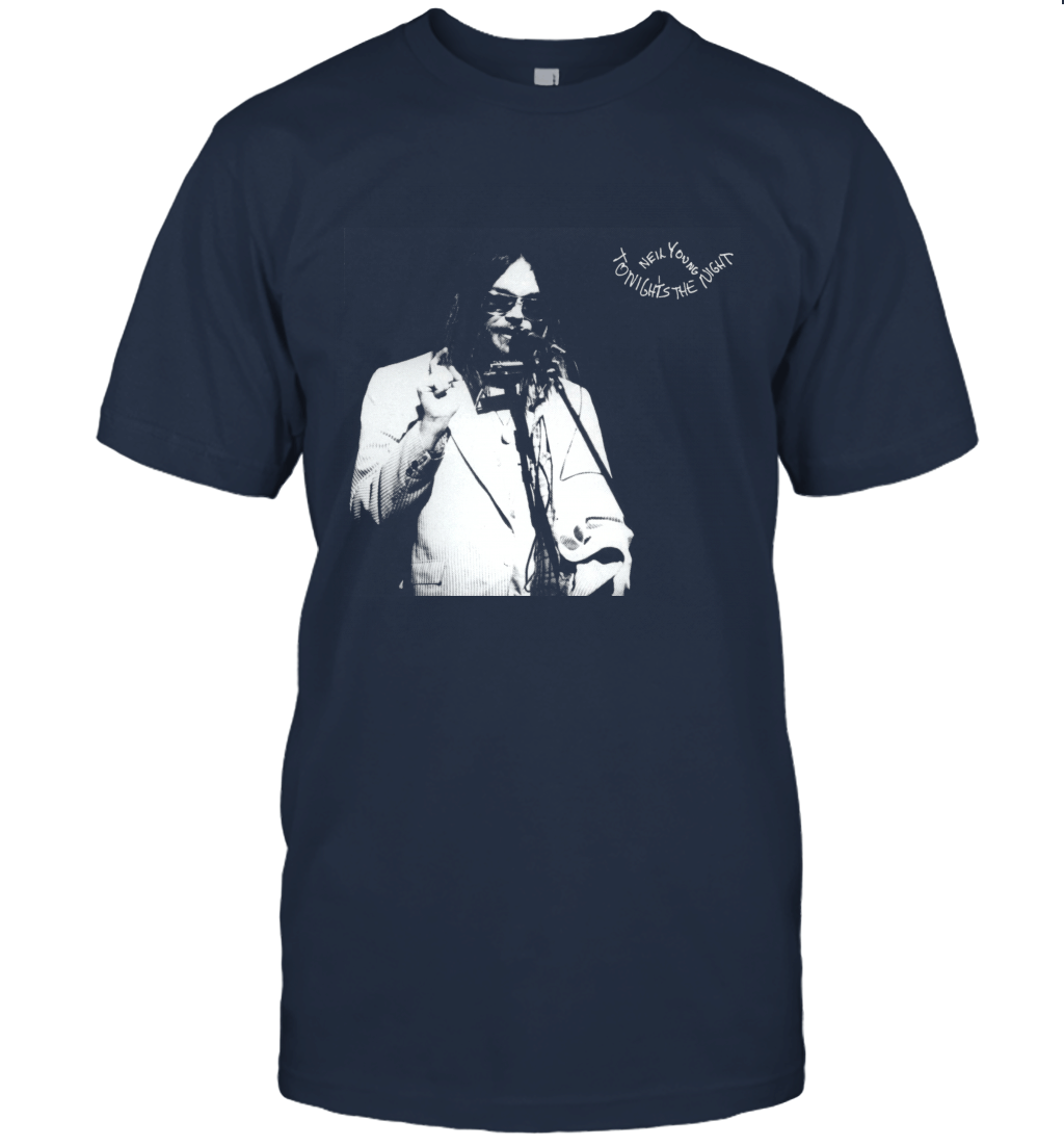 Neil Young Men's Tonight's The Night Organic Slim Fit T Shirt Unisex T-Shirt