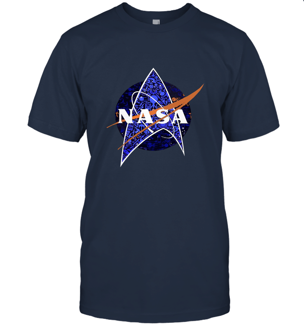NASA Star Trek Spaceships Logo Unisex T-Shirt