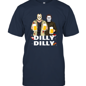 Myers and Jason  Dilly Dilly Halloween Unisex T-Shirt