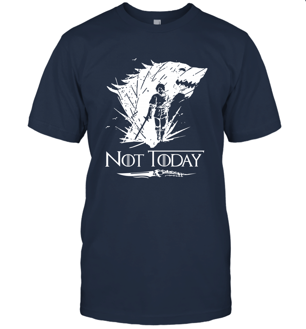 Not Today Game of Thrones Arya Stark Unisex T-Shirt