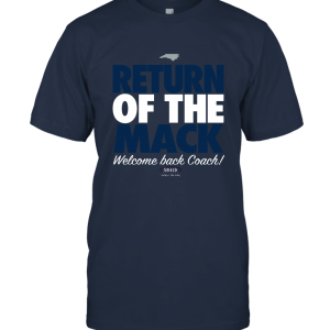 North Carolina Football Fans. Return of The Mack Carolina Unisex T-Shirt