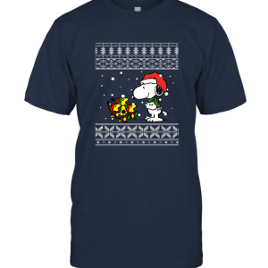 Peanuts Snoopy Christmas T Shirt Unisex T-Shirt