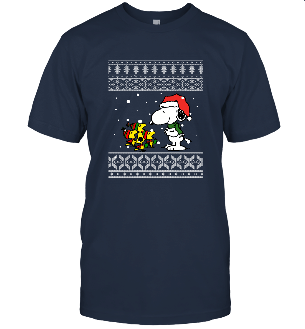 Peanuts Snoopy Christmas T Shirt Unisex T-Shirt