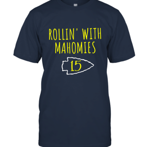 Patrick Mahomes Rolling with Mahomies Unisex T-Shirt