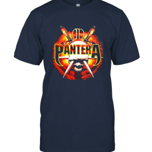 Pantera CFH  Cowboy From Hell  Impaled Skull Knives Logo Unisex T-Shirt