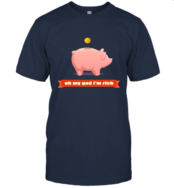 OMG Pig Funny Unisex T-Shirt