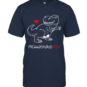 Preggosaurus Dinosaur Pregnancy Halloween Unisex T-Shirt